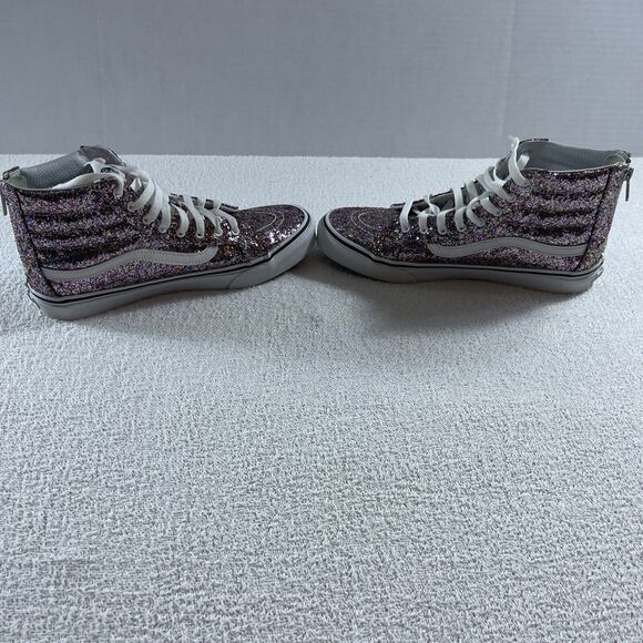 Vans Shoes - Vans Off Wall TheSK8-HI Slim Zip Sneaker TrueGlitter Women 10.5 Men 9 Unisex EUC